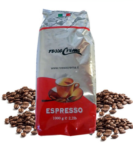 Caffè in grani rossocrema da 1 kg, acquista online