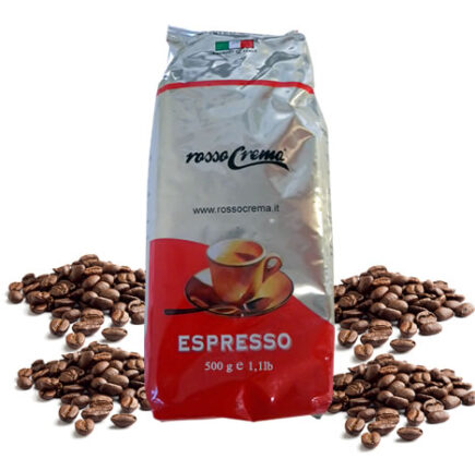 Caffè in grani rossocrema, acquista online!