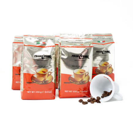 Caffè Rossocrema Macinato Per Moka – n.5 Confezioni da 250 g