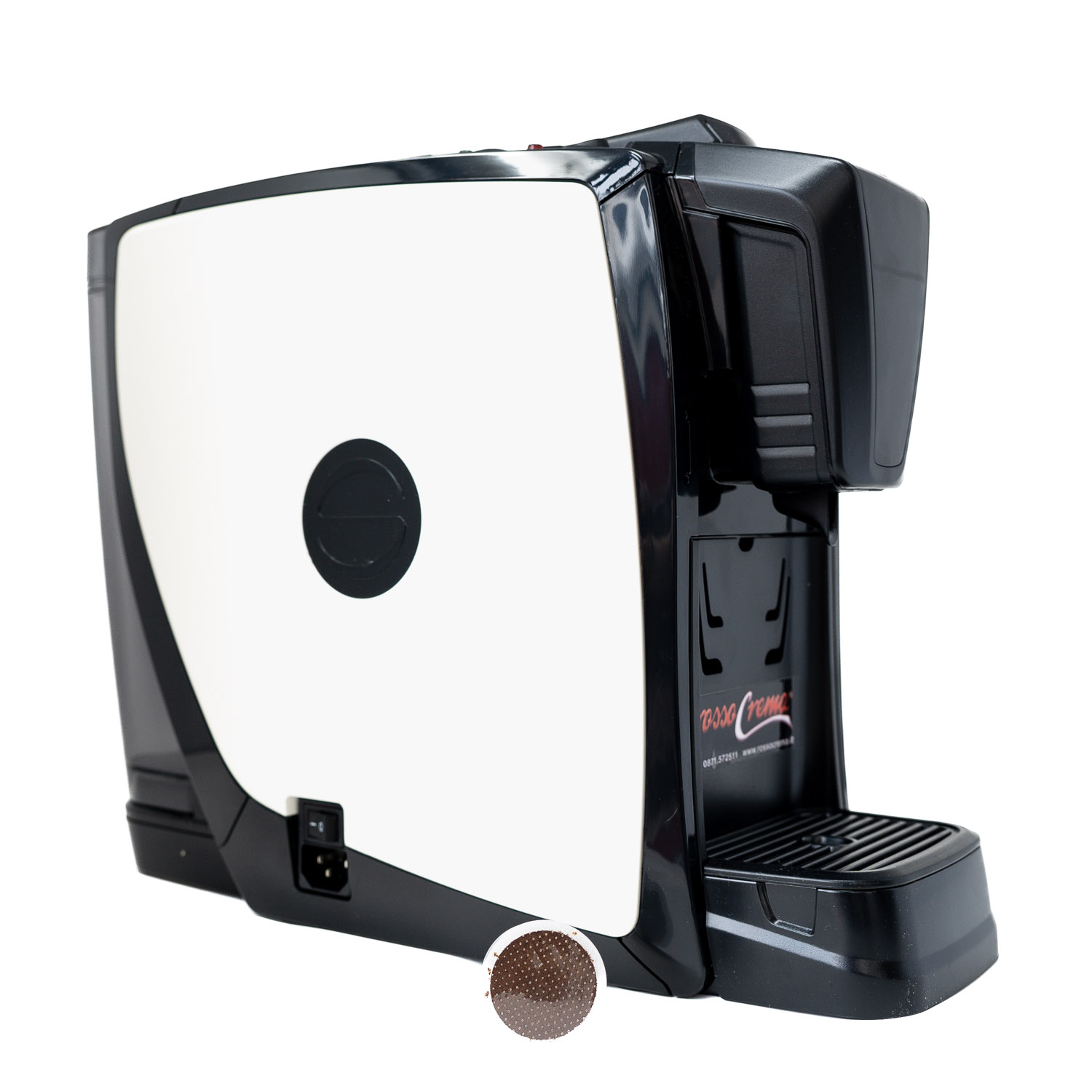 Macchina caffè BYE 1C per capsule Lavazza Espresso Point + 50 capsule Caffè Rossocrema intenso + Filtro Bilt Oscar 60 + spedizione gratuita