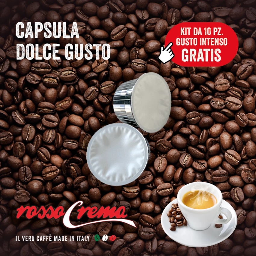 kit gratuito assaggio capsule compatibili dolce gusto