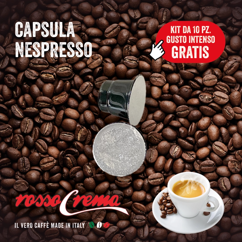 kit gratuito assaggio capsule compatibili nespresso